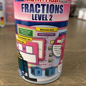 Math in a Flash! Fractions Discovery Can Level 2 Grades 4-5